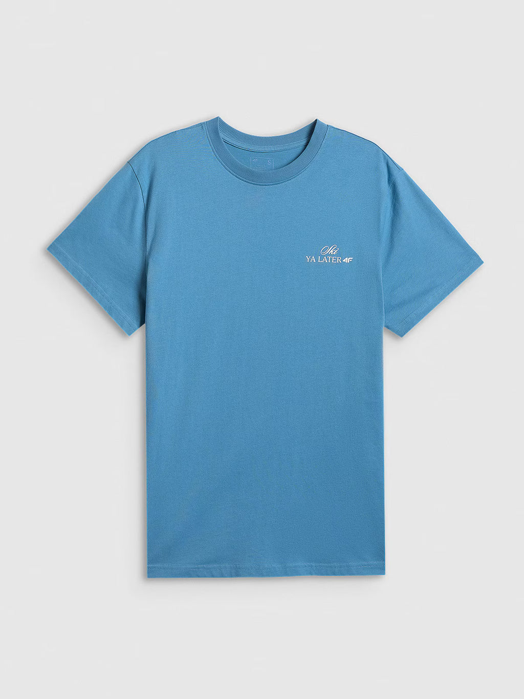 T-shirt loose z nadrukiem damski