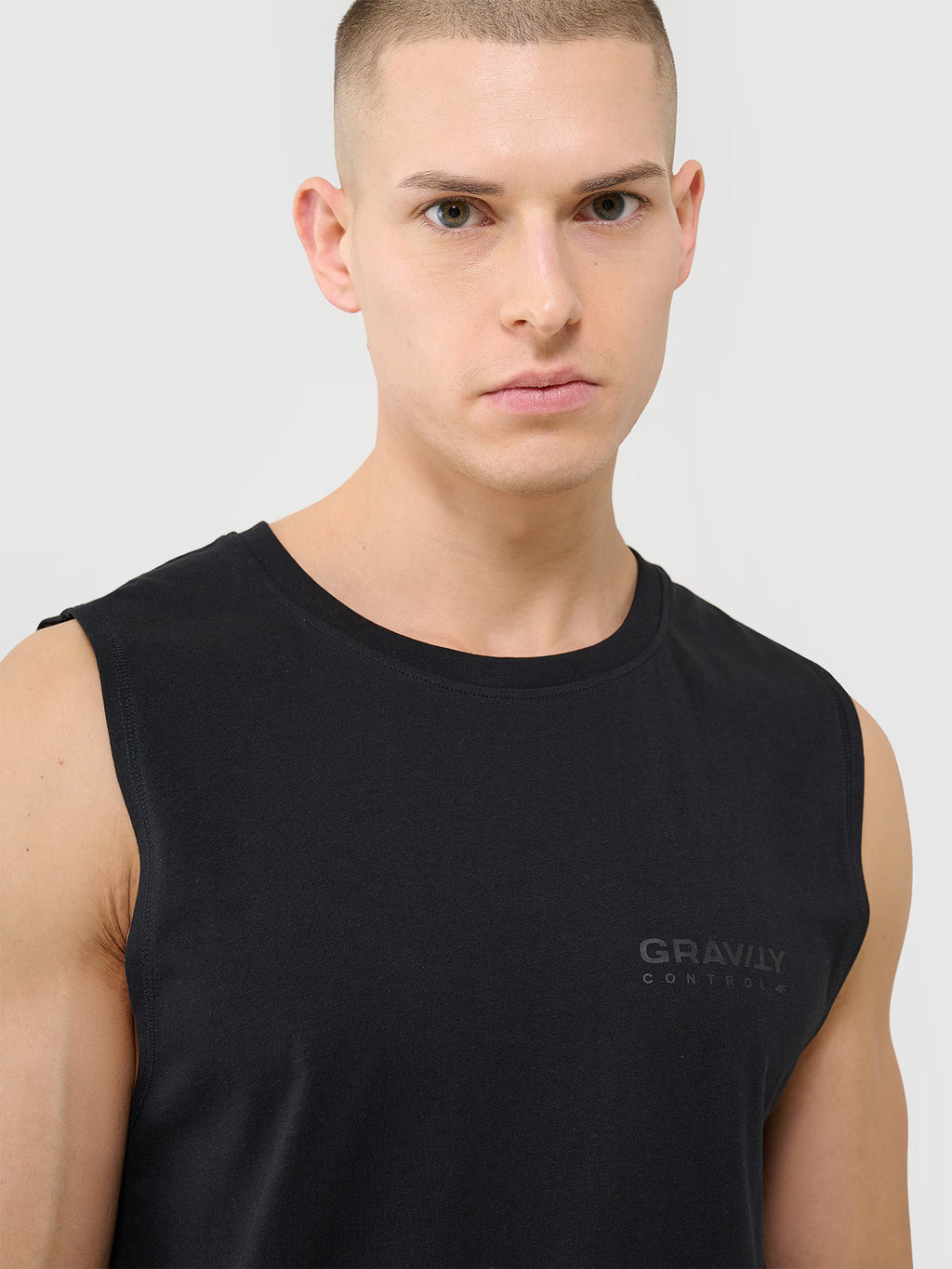 Tank top oversize męski