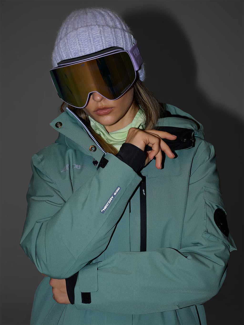 Kurtka snowboardowa membrana 15000 damska