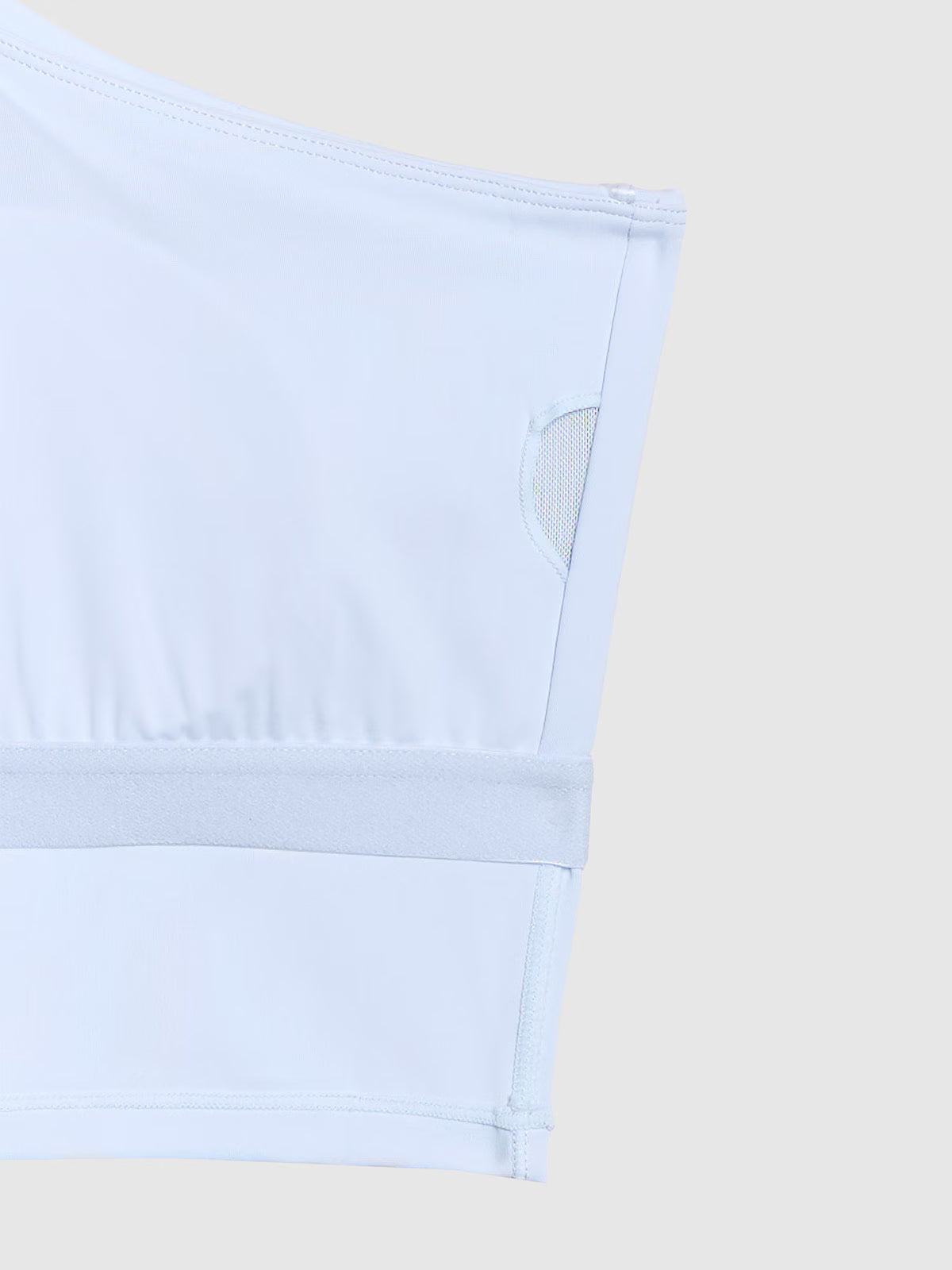 Crop top treningowy na jedno ramię 4F x Anna Lewandowska