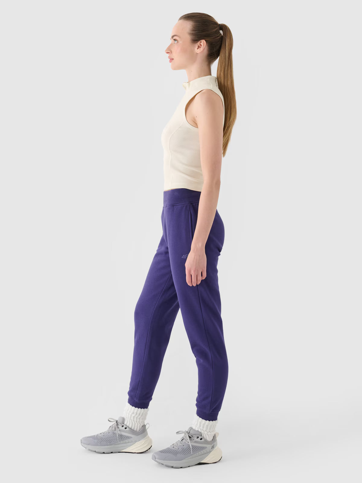 Spodnie dresowe joggery damskie