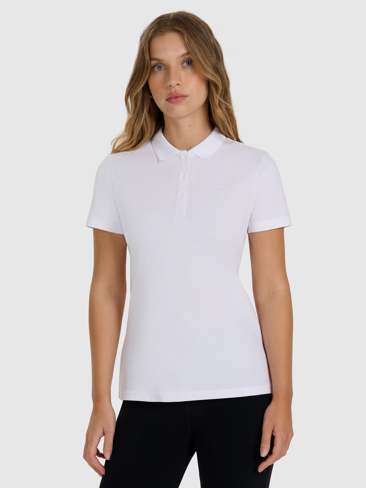 Koszulka polo slim damska