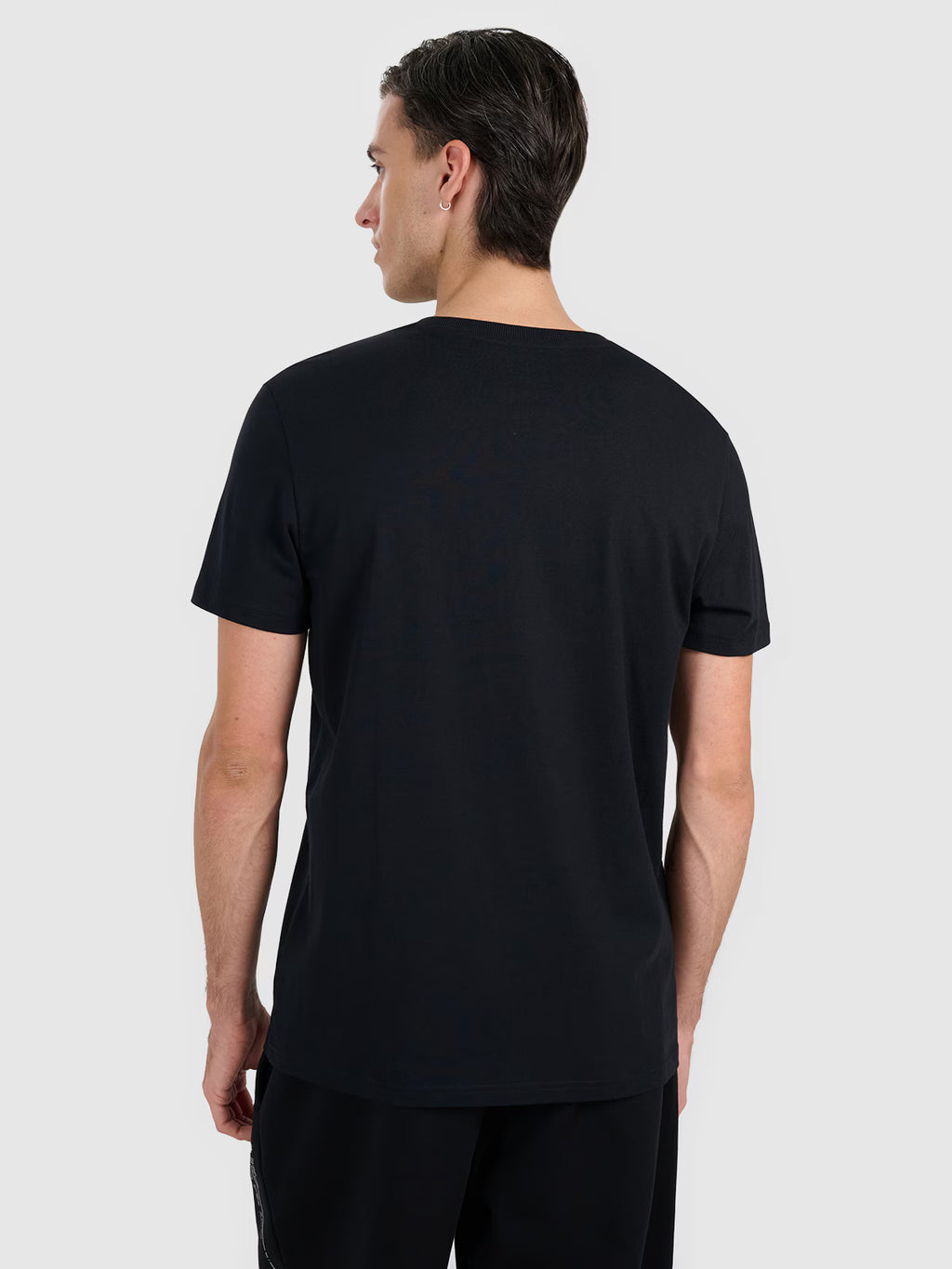 T-shirt regular z nadrukiem męski