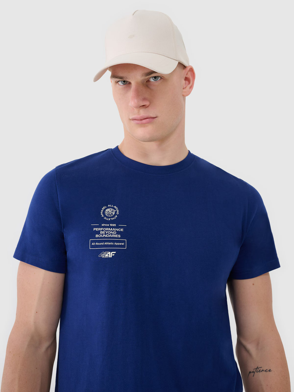 T-shirt regular z nadrukiem męski
