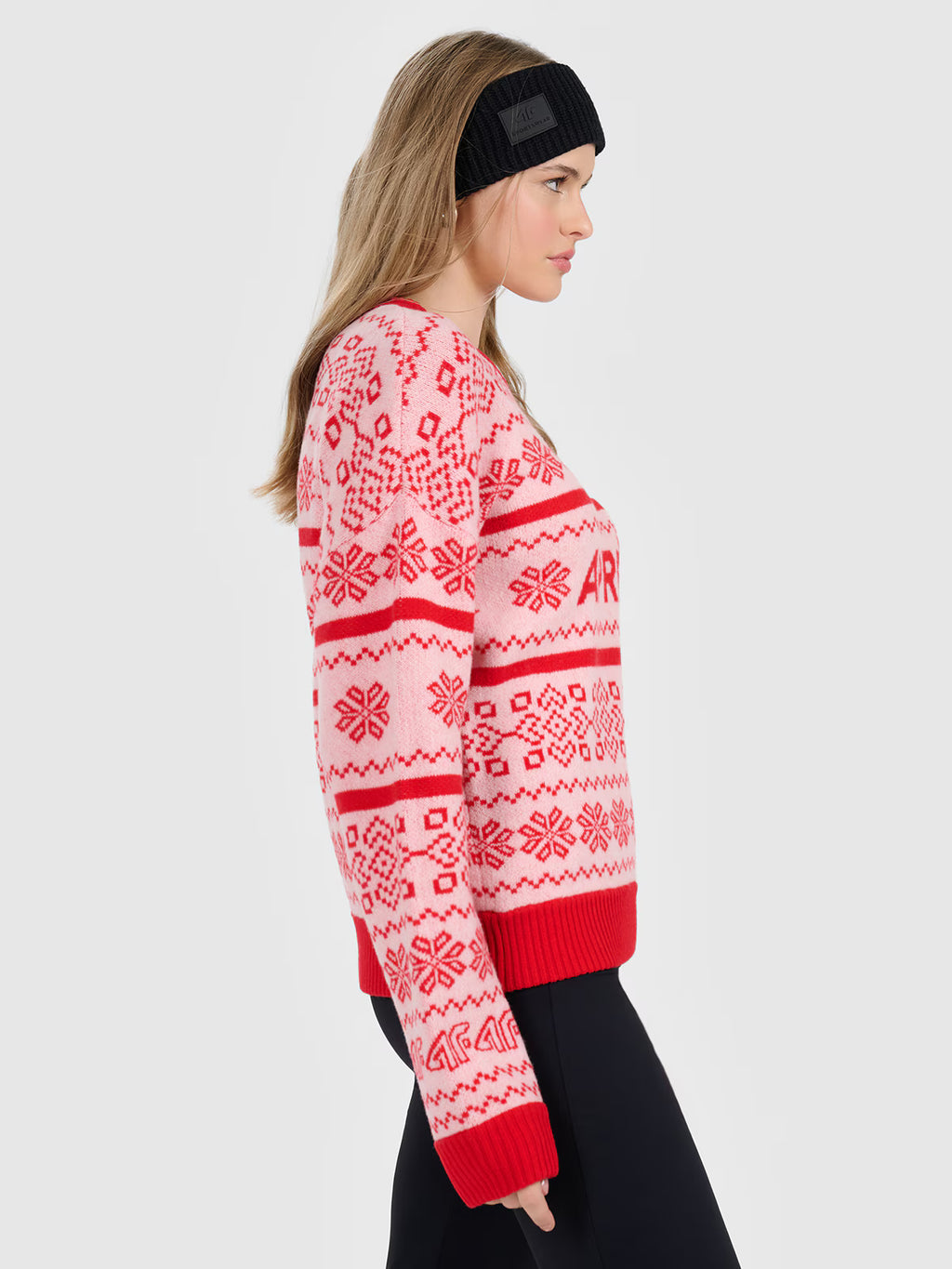 Sweter z wełną damski