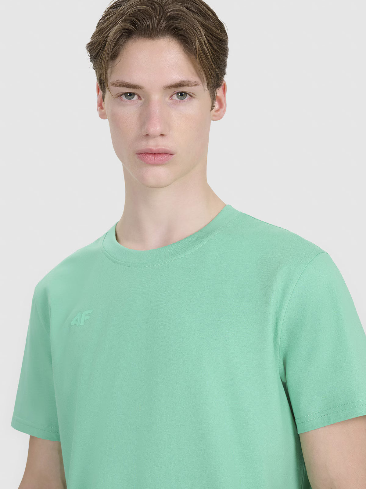 T-shirt regular z nadrukiem męski