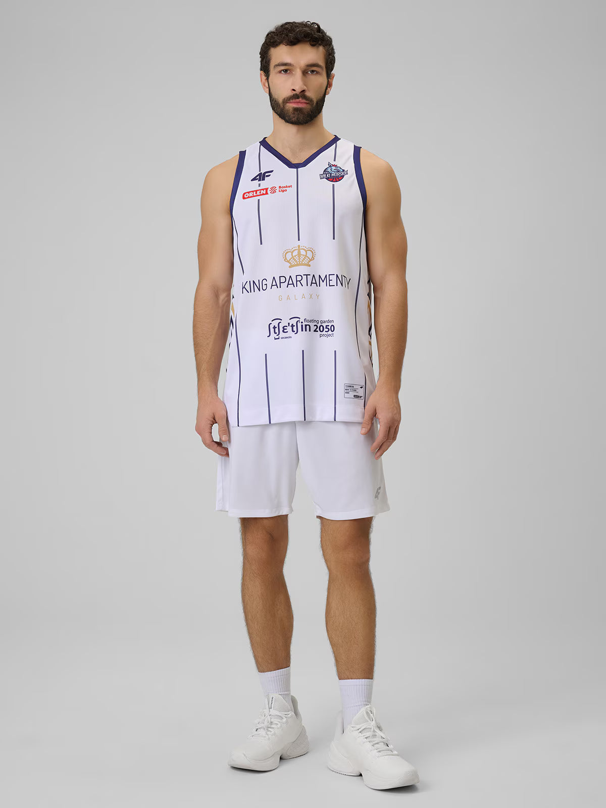 Koszulka meczowa replika domowa z sezonu 2025/26 męska 4F x King Szczecin