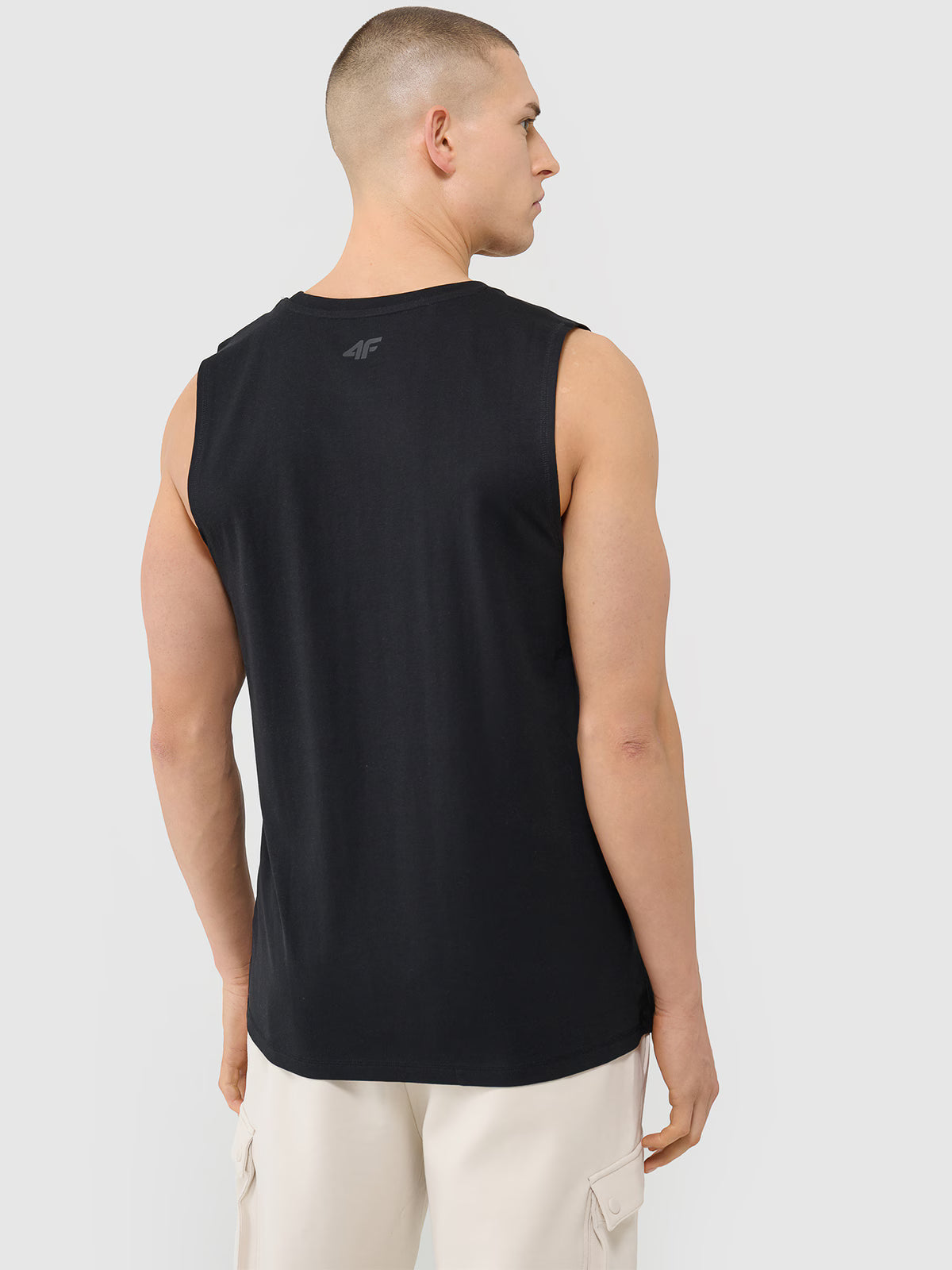 Tank top oversize męski