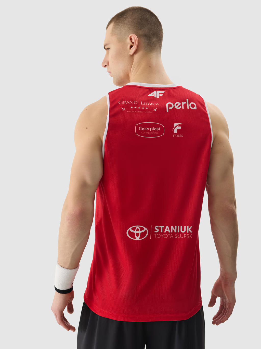 Tank top replika domowy z sezonu 2023/24 męski 4F x Czarni Słupsk