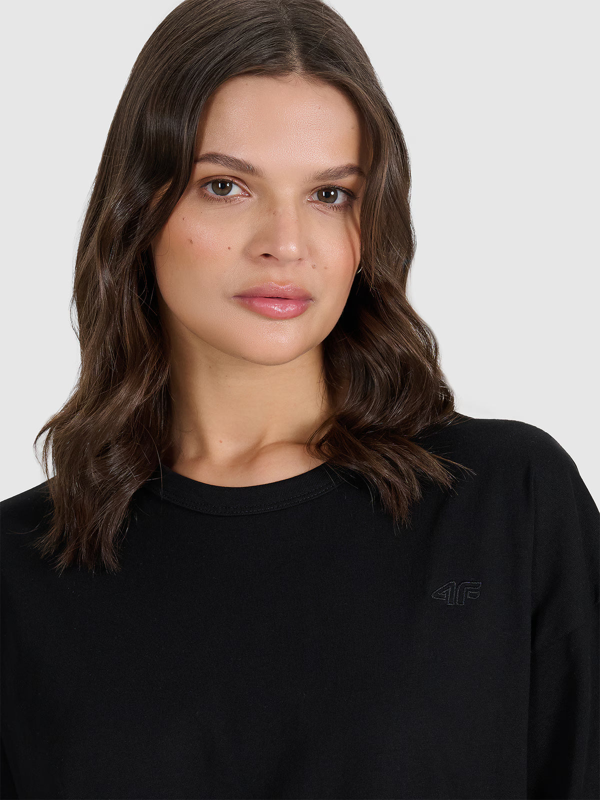 T-shirt oversize gładki uniseks