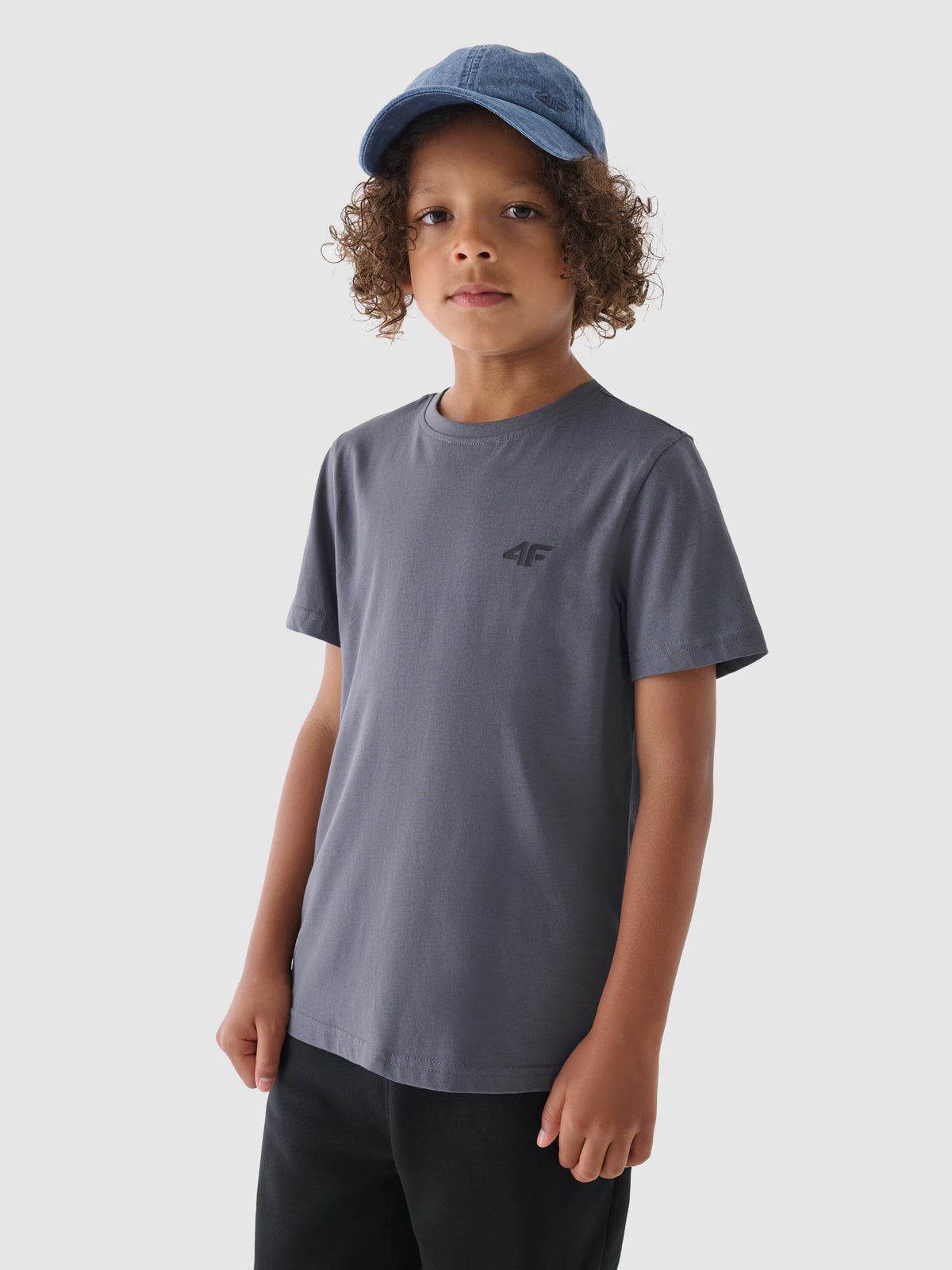 T-shirt gładki chłopięcy