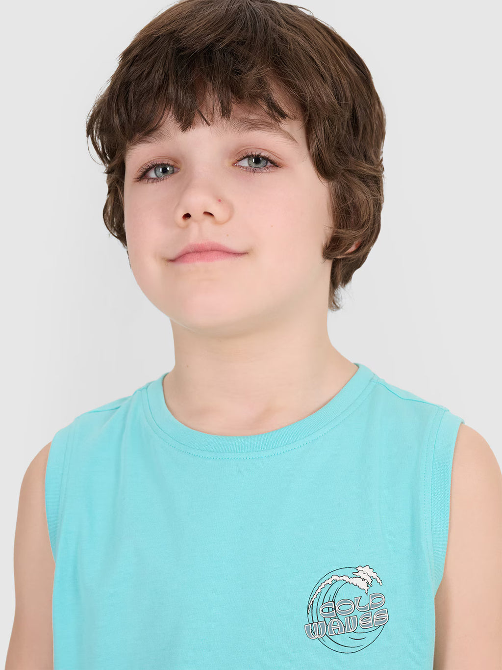 Tank top regular z nadrukiem chłopięcy