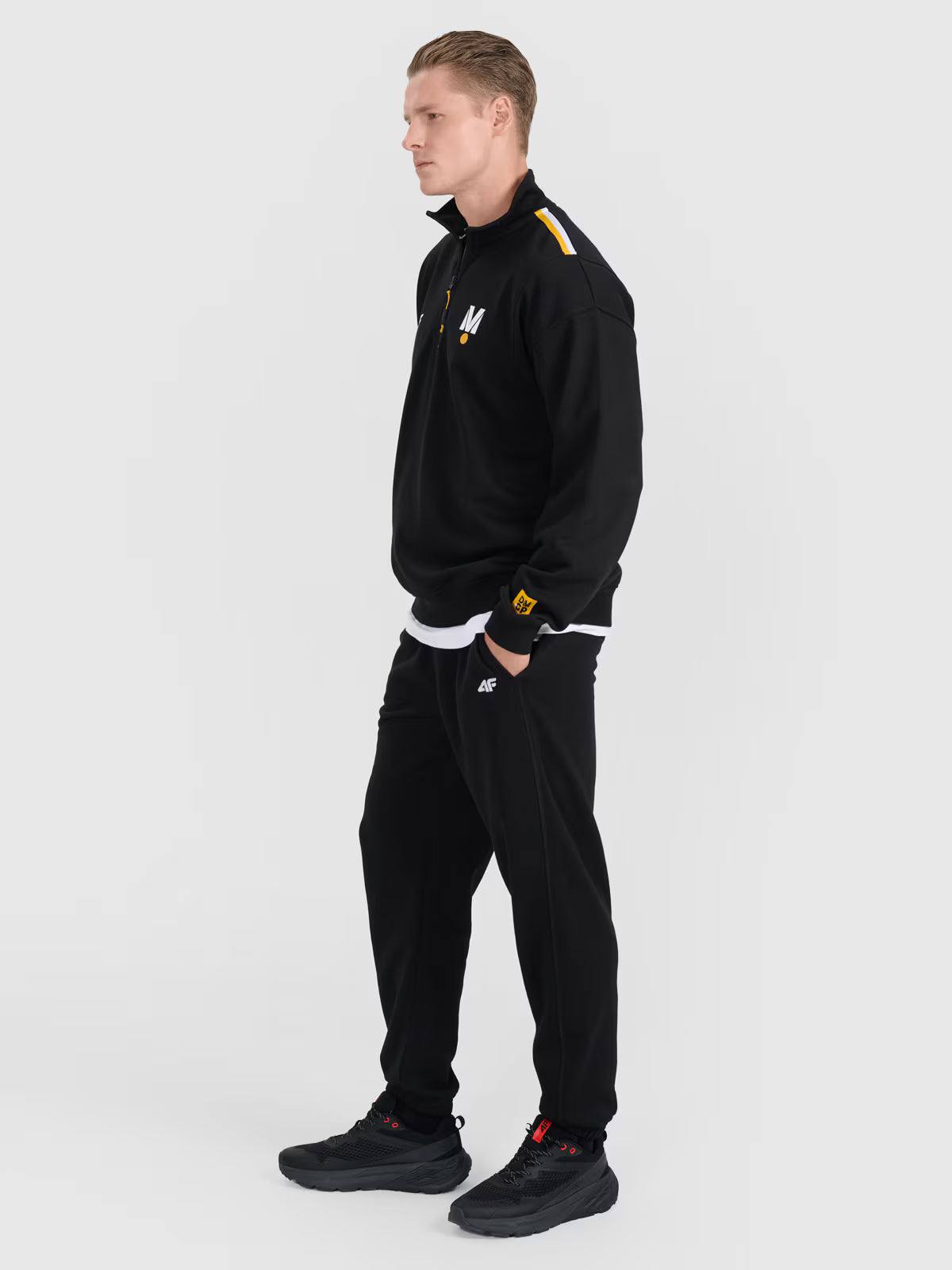 Bluza dresowa nierozpinana bez kaptura uniseks 4F x Drift Masters