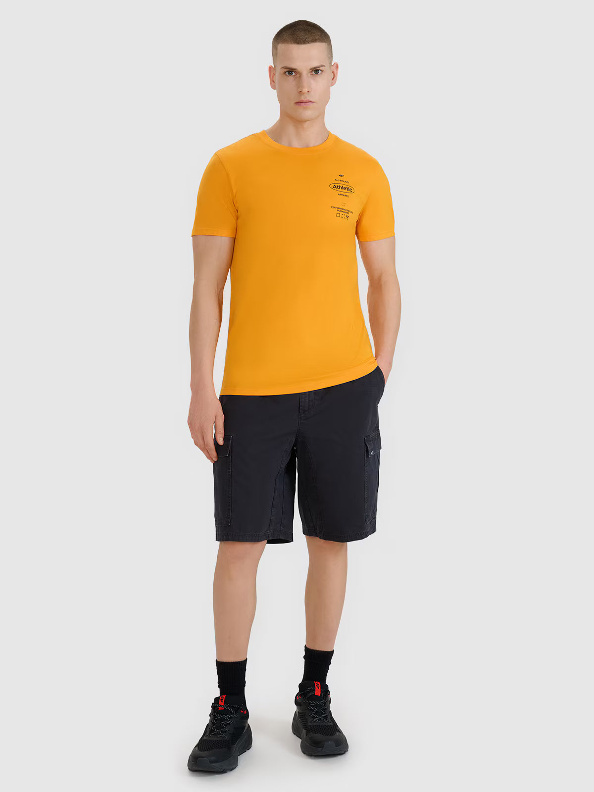 Spodenki casual cargo męskie