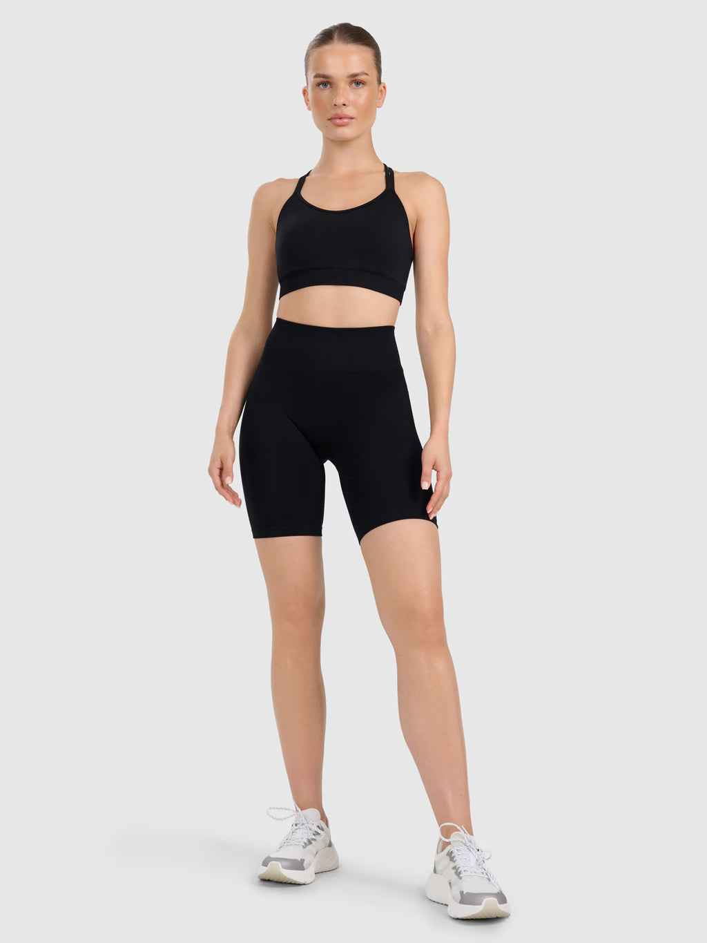 Legginsy kolarki treningowe bezszwowe damskie