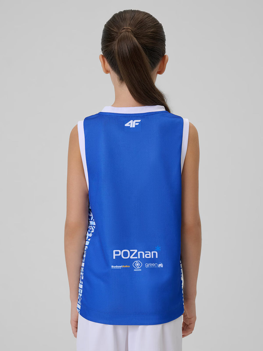 Koszulka meczowa replika domowa z sezonu 2025/26 dziecięca 4F x AZS ENEA Politechnika Poznań