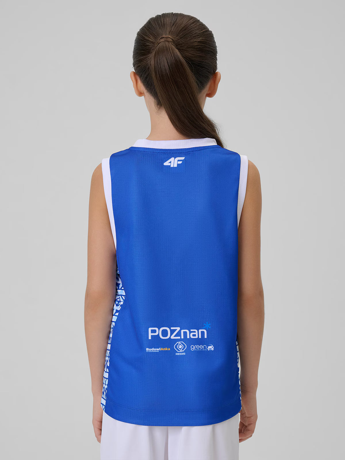 Koszulka meczowa replika domowa z sezonu 2025/26 dziecięca 4F x AZS ENEA Politechnika Poznań
