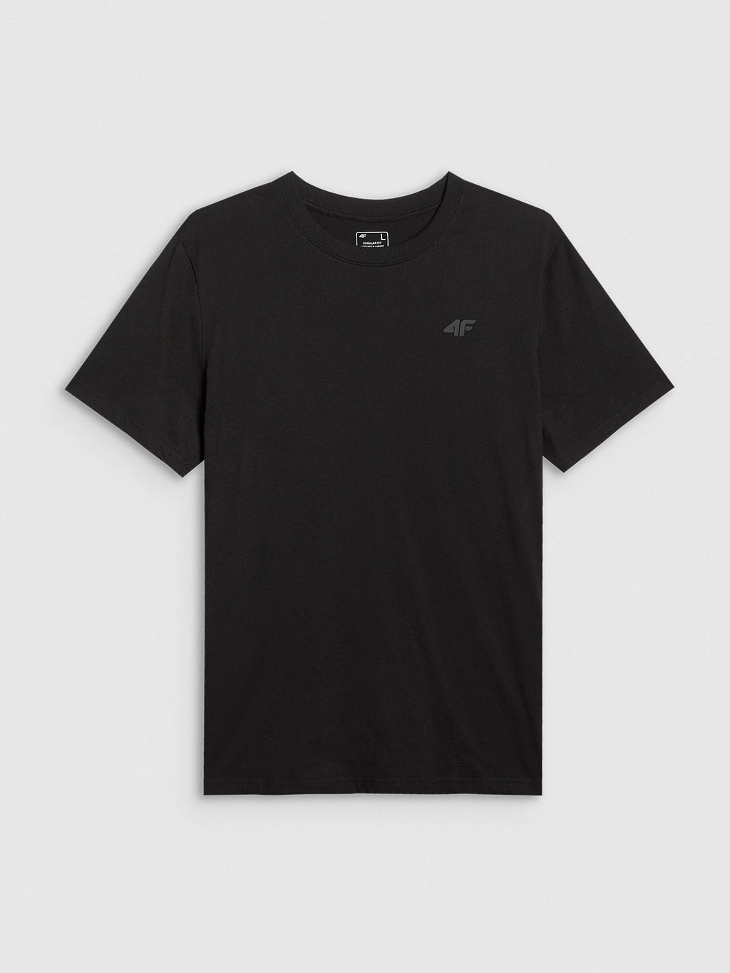 T-shirt regular gładki męski