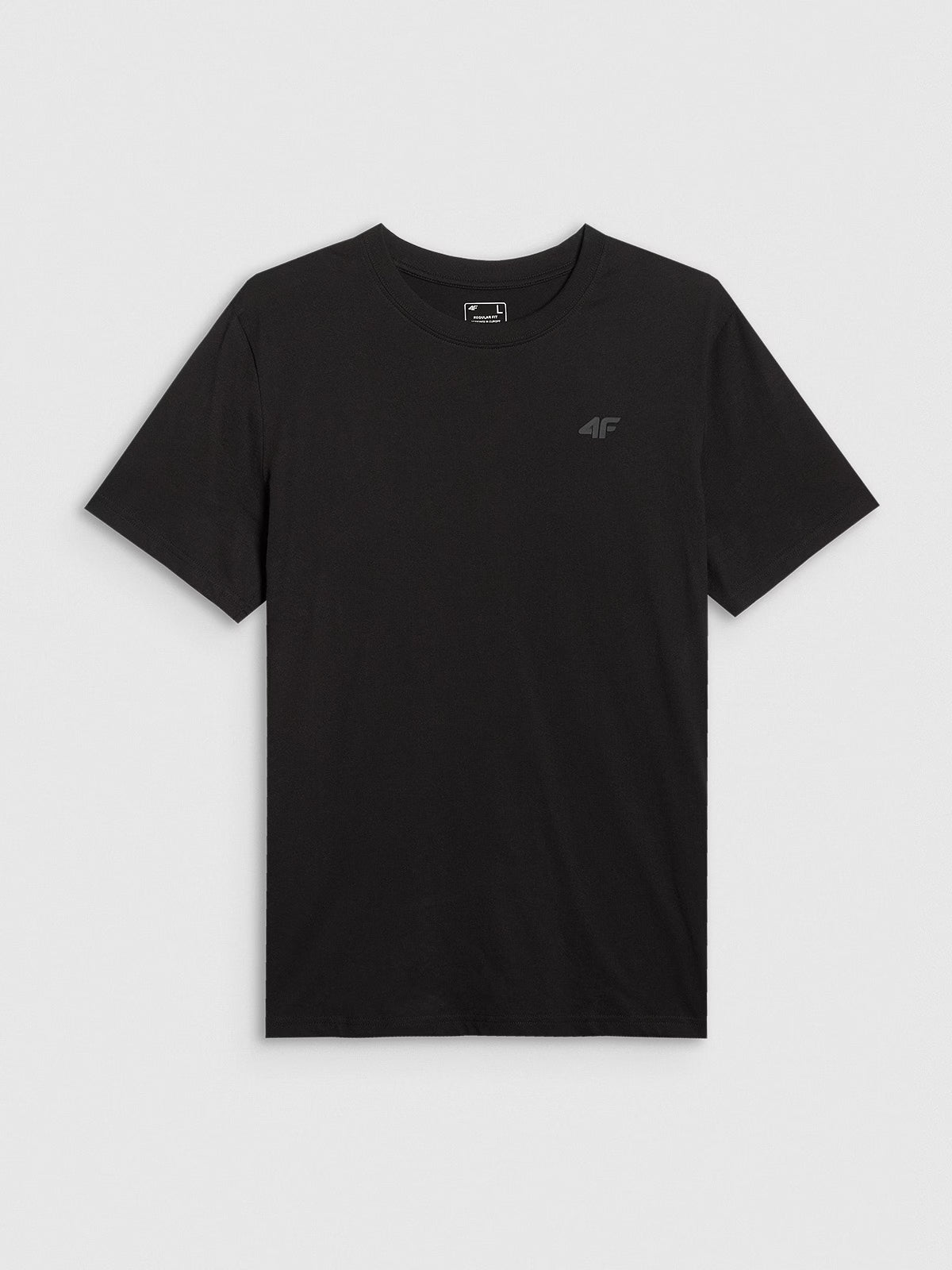 T-shirt regular gładki męski