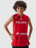 Koszulka reprezentacyjna chłopięca 4F x PZKOSZ