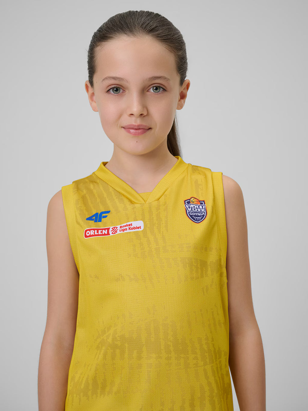 Koszulka meczowa replika wyjazdowa z sezonu 2025/26 dziecięca 4F x VBW Arka Gdynia