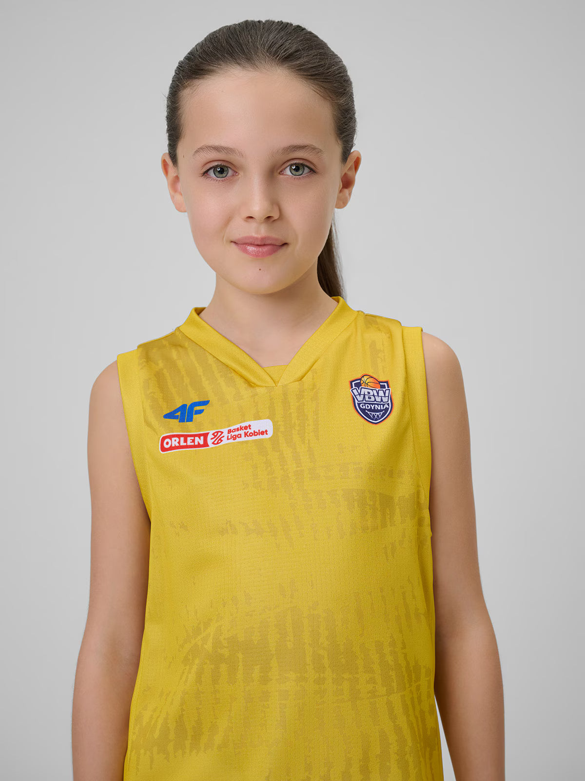 Koszulka meczowa replika wyjazdowa z sezonu 2025/26 dziecięca 4F x VBW Arka Gdynia
