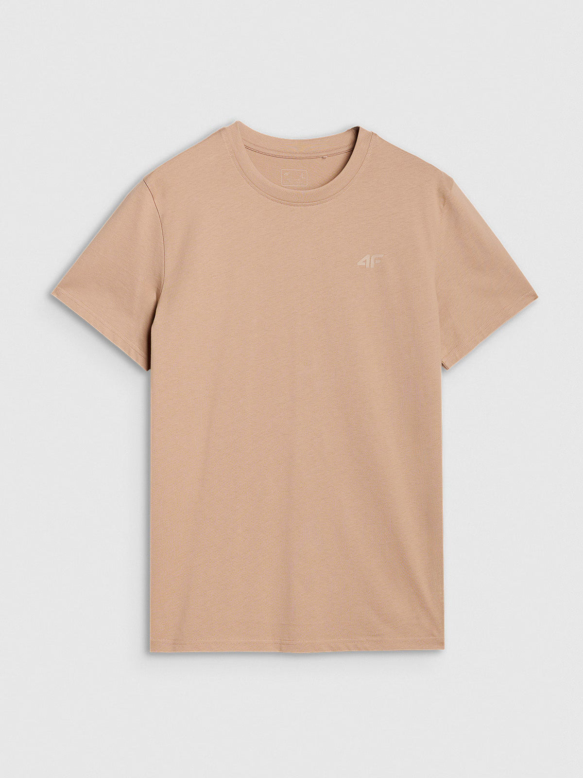 T-shirt regular gładki męski