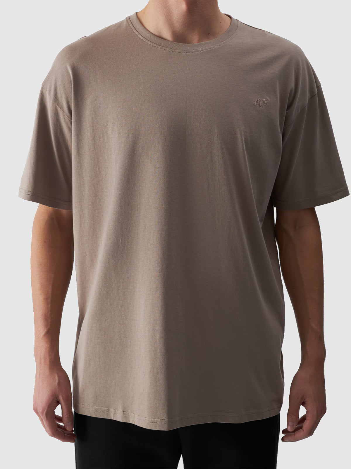 T-shirt oversize gładki uniseks