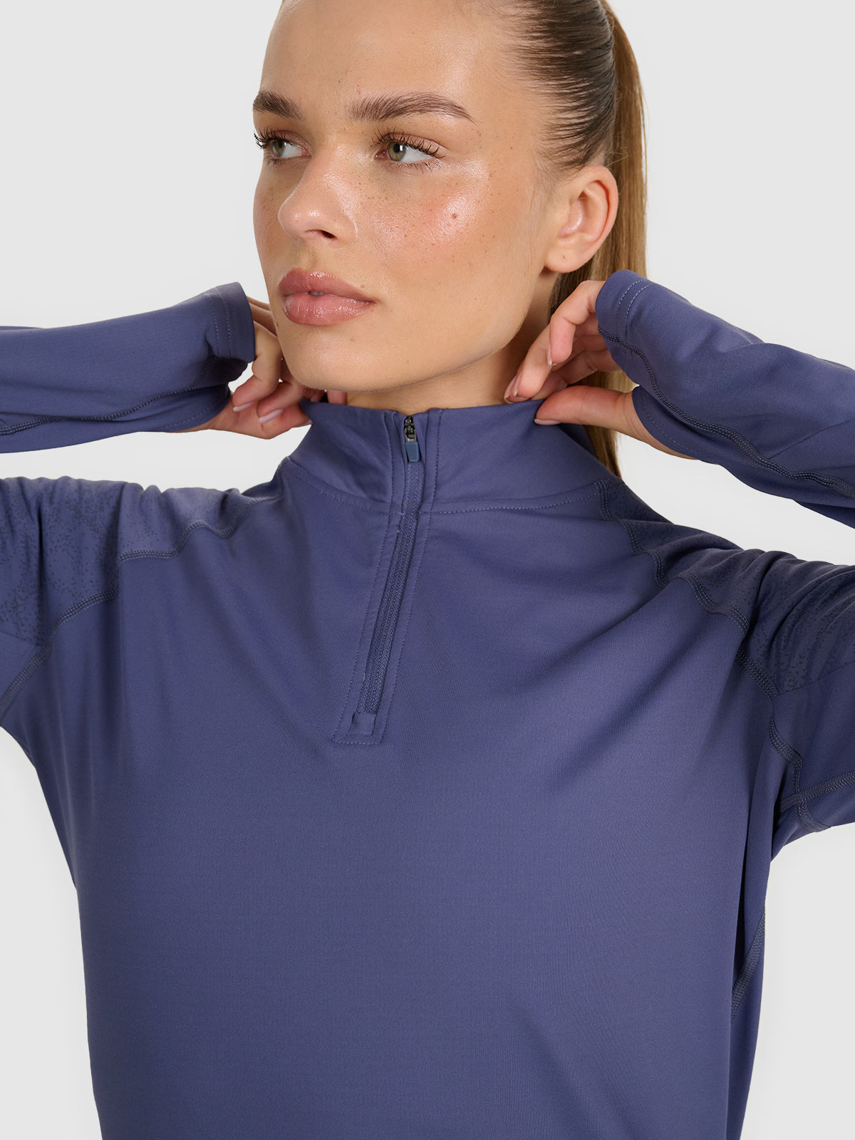 Bluza do biegania regular szybkoschnąca damska