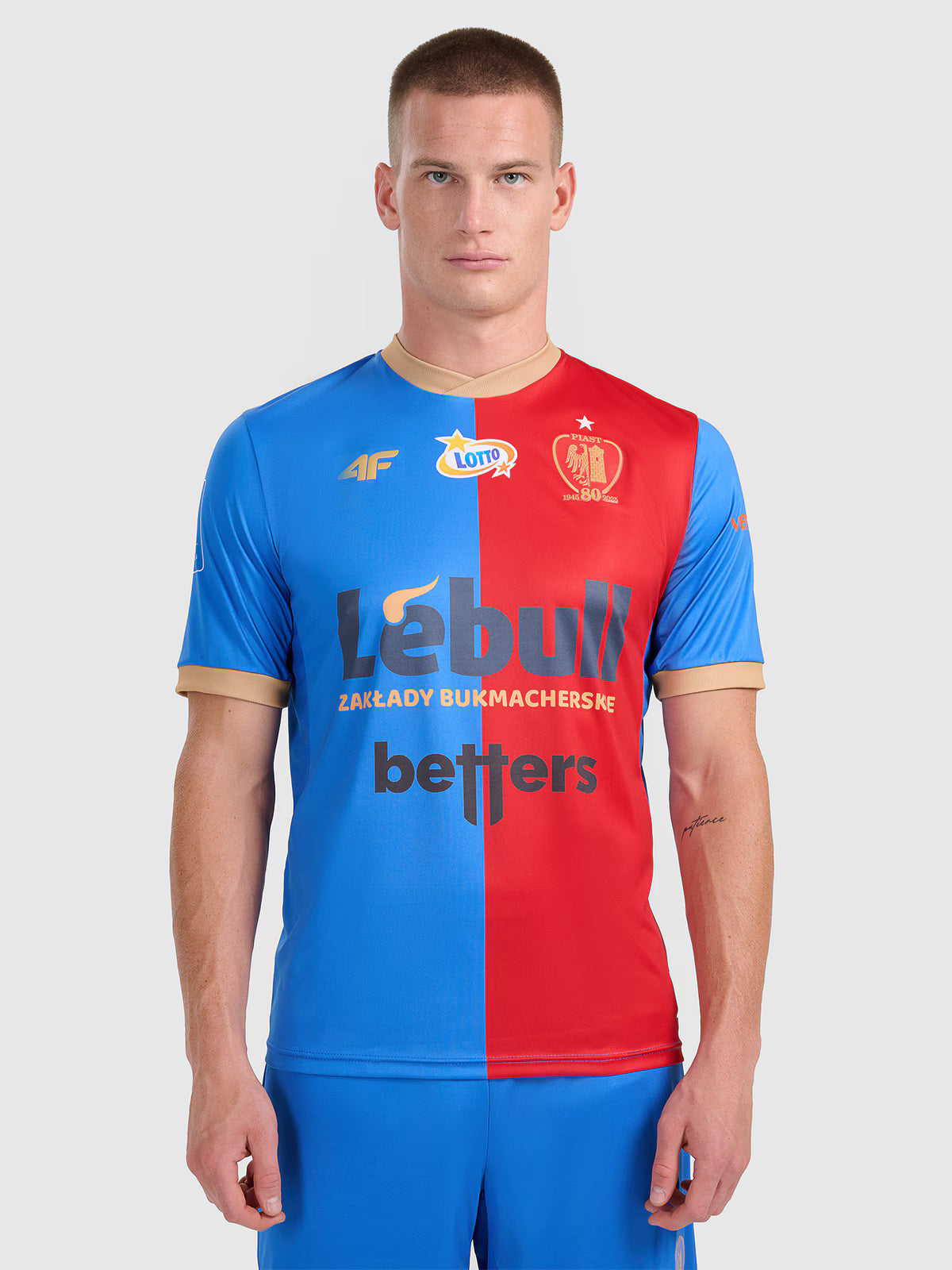 Koszulka klubowa domowa z sezonu 2025/26 męska 4F x Piast Gliwice