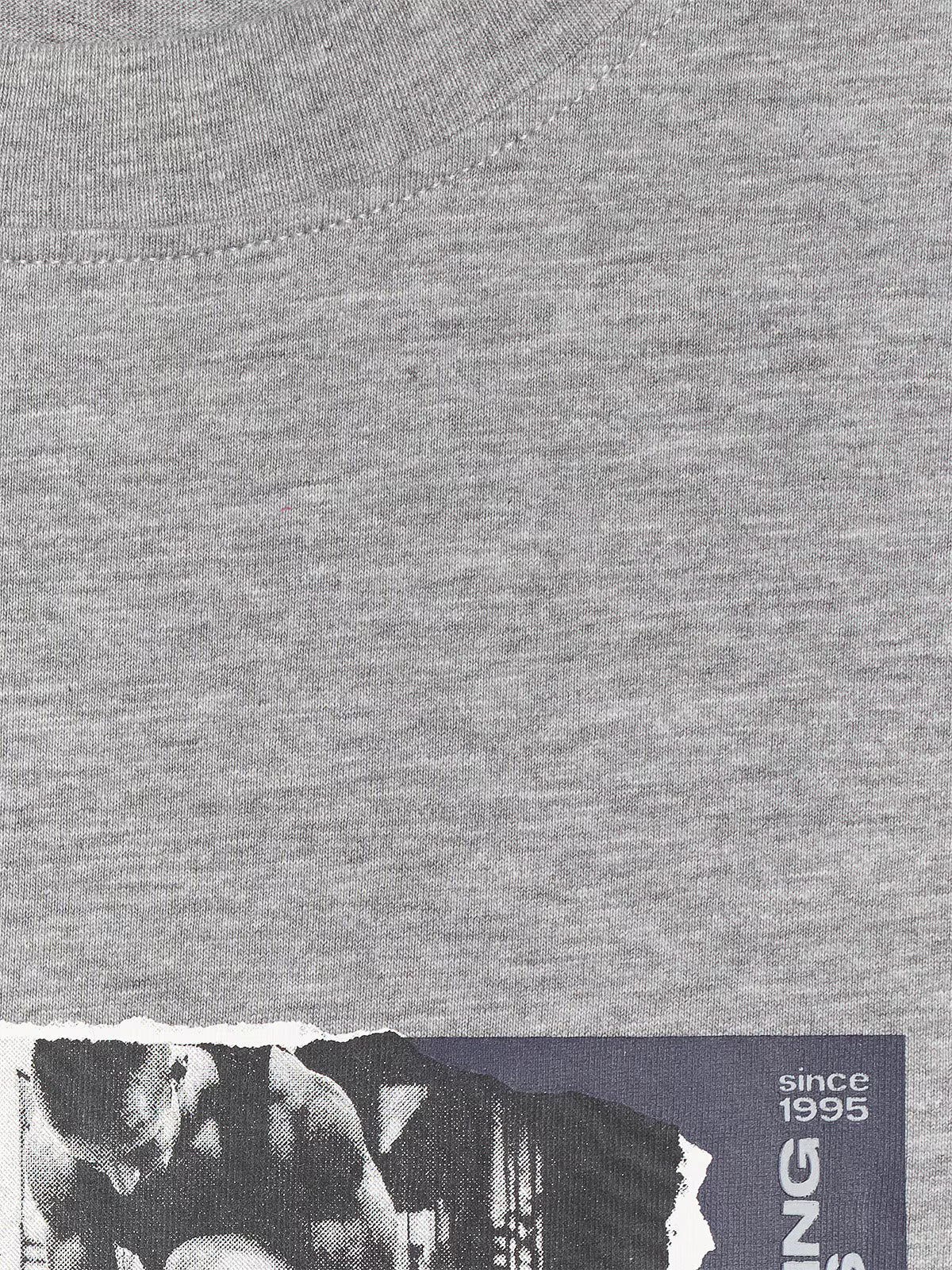 T-shirt regular z nadrukiem męski