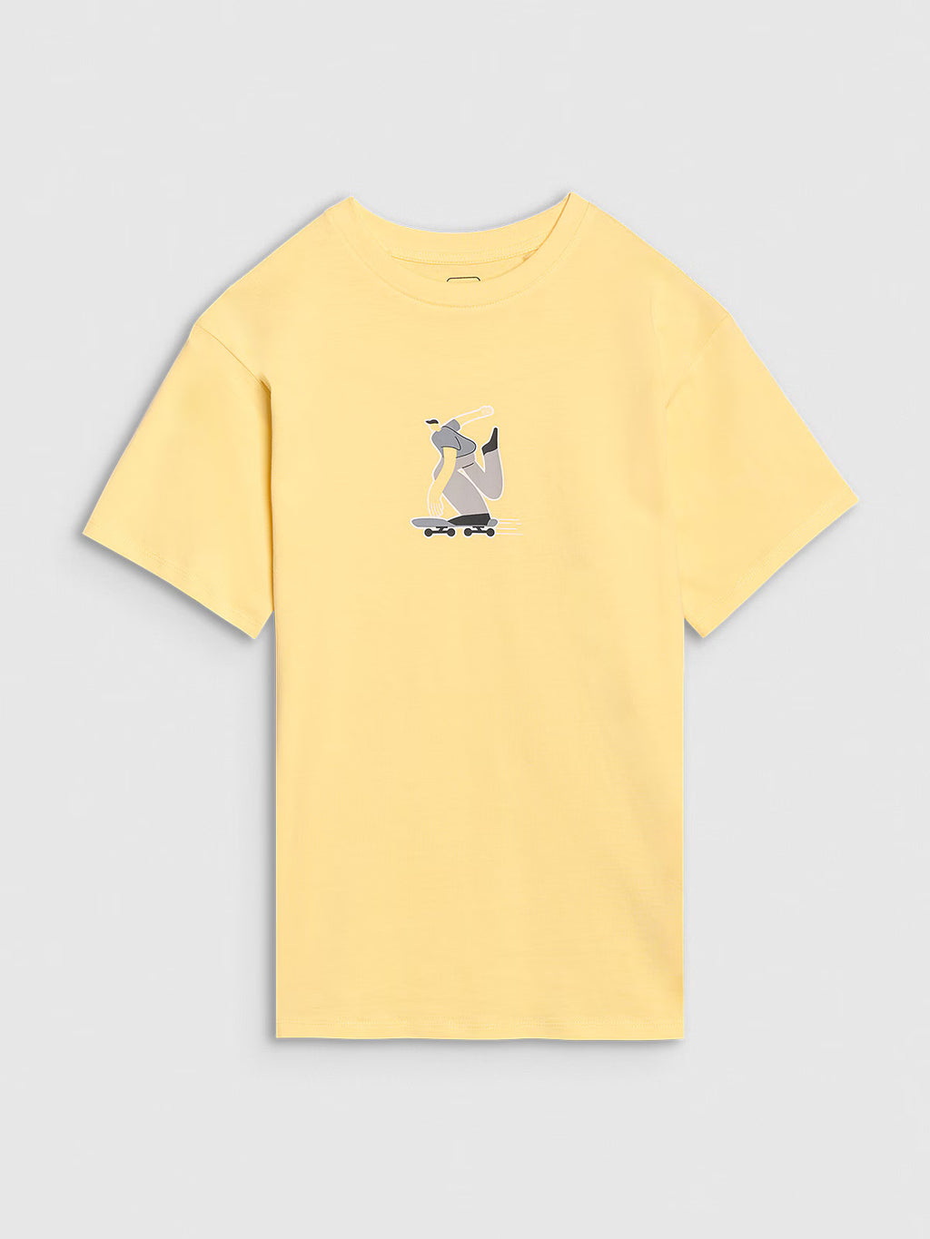 T-shirt oversize z nadrukiem chłopięcy