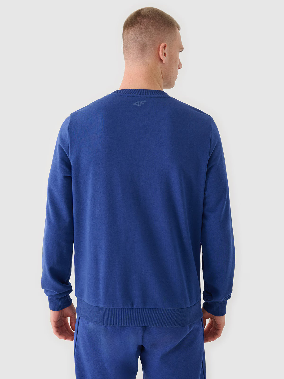 Bluza dresowa nierozpinana bez kaptura męska