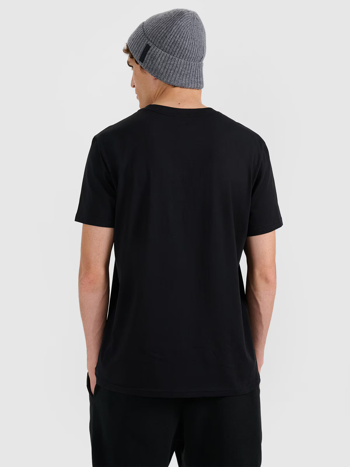 T-shirt regular z nadrukiem męski