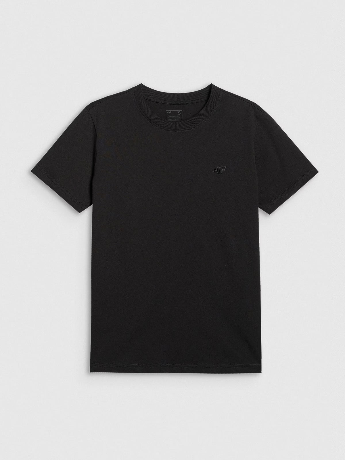 T-shirt regular gładki damski