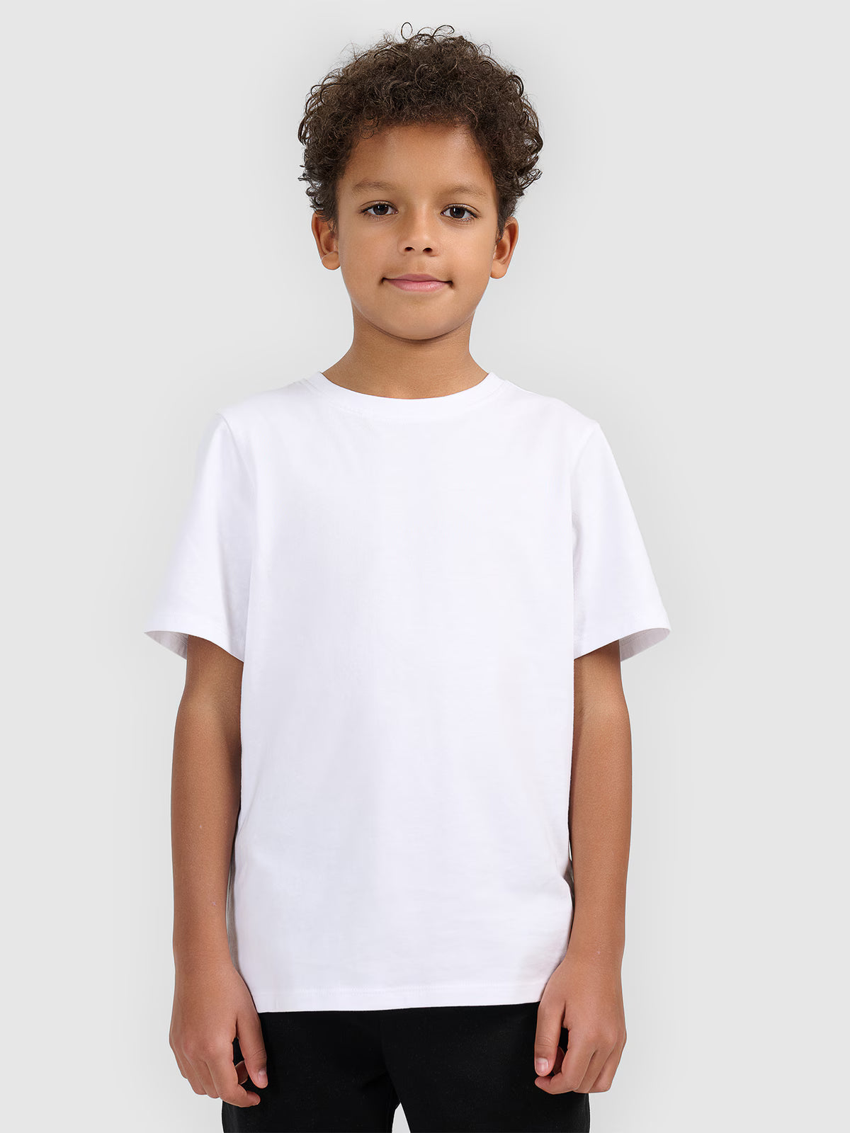 T-shirt oversize gładki chłopięcy
