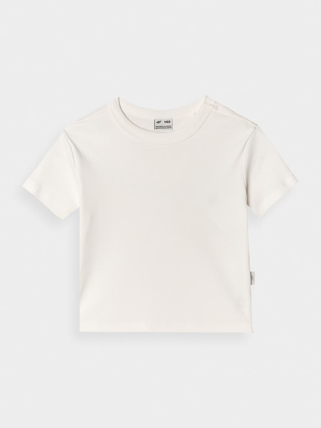 T-shirt gładki dziewczęcy