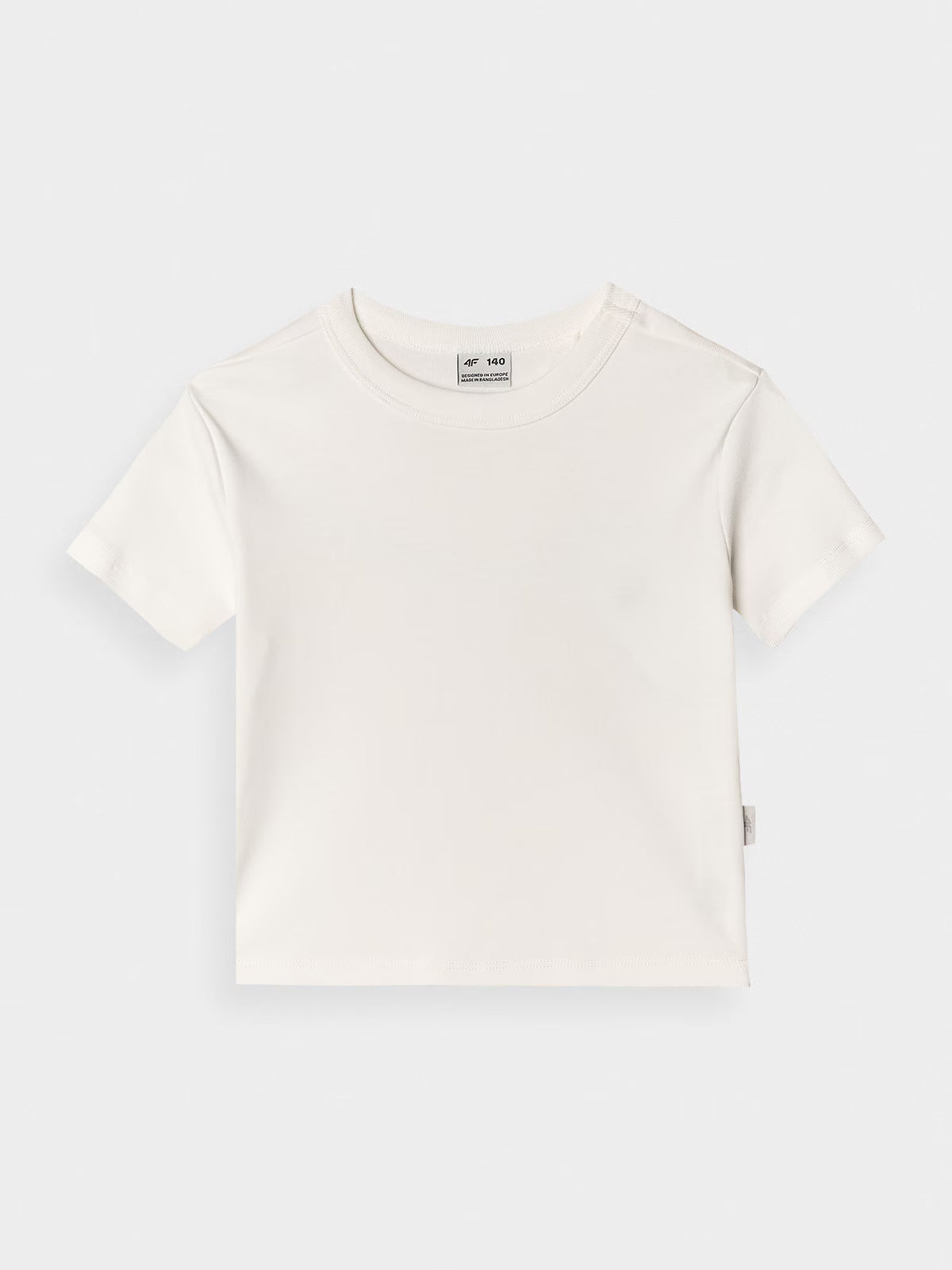 T-shirt gładki dziewczęcy
