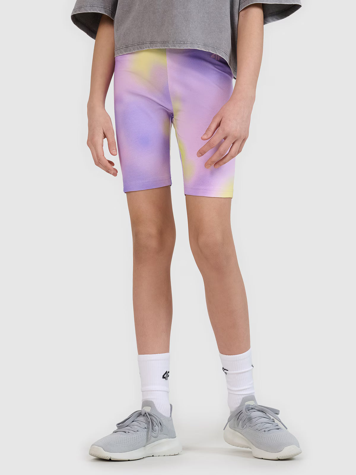 Legginsy kolarki dzianinowe dziewczęce