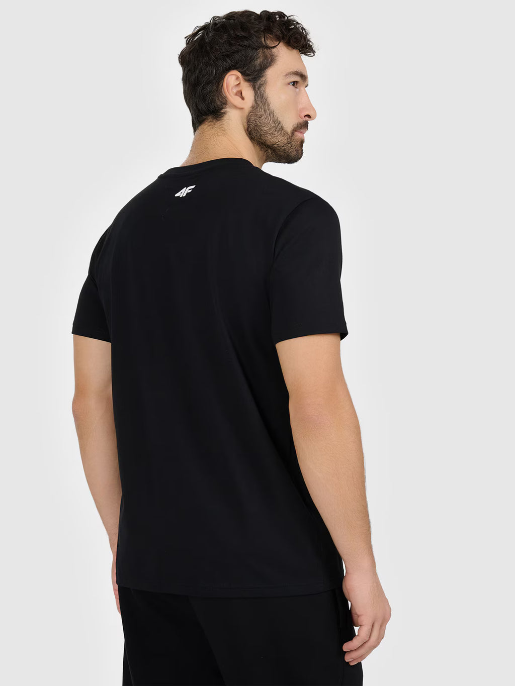T-shirt regular z nadrukiem męski