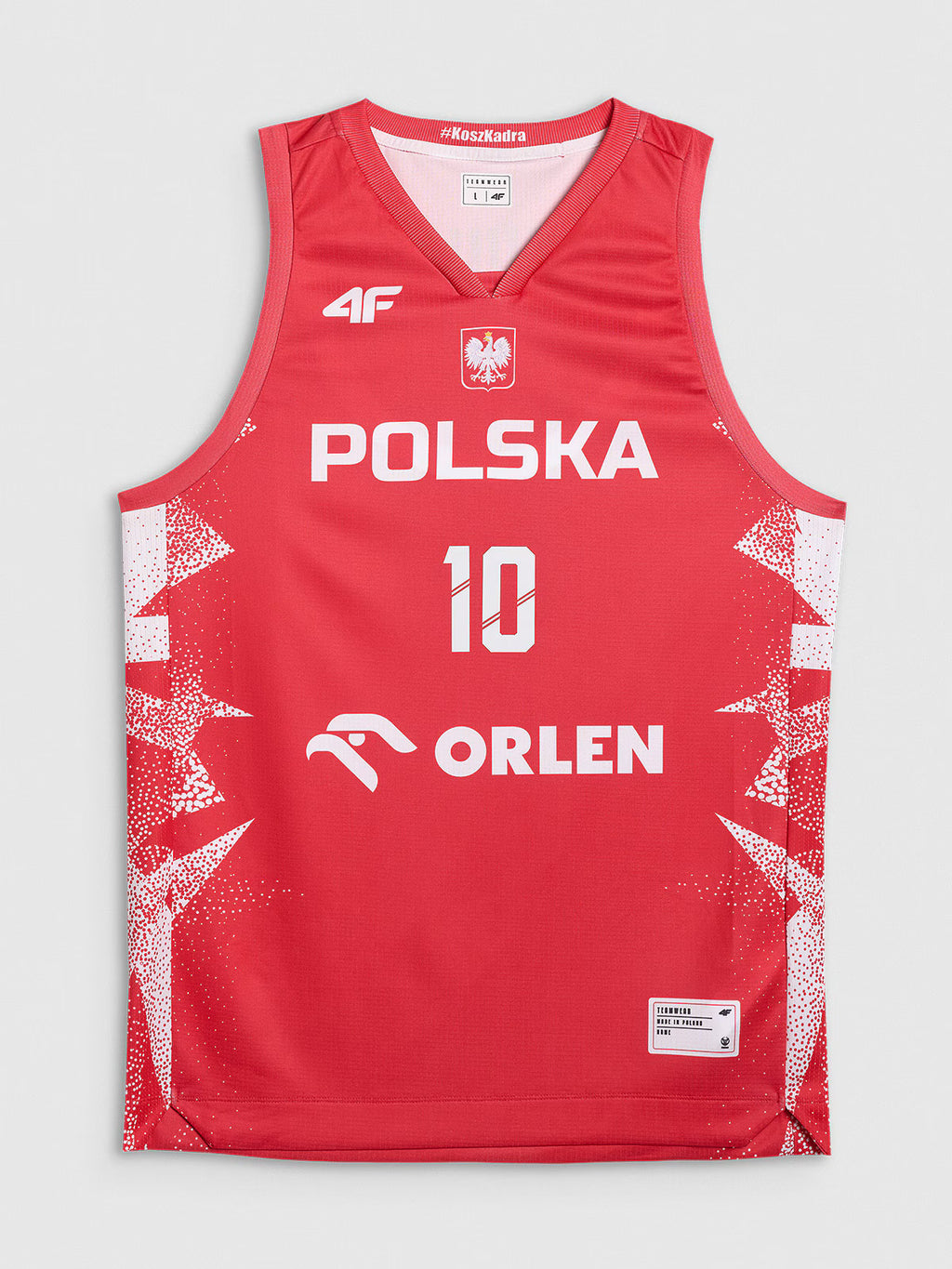 Koszulka reprezentacyjna z możliwością personalizacji męska 4F x PZKOSZ