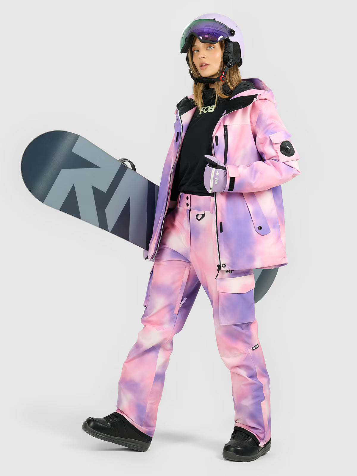 Kurtka snowboardowa membrana 15000 damska