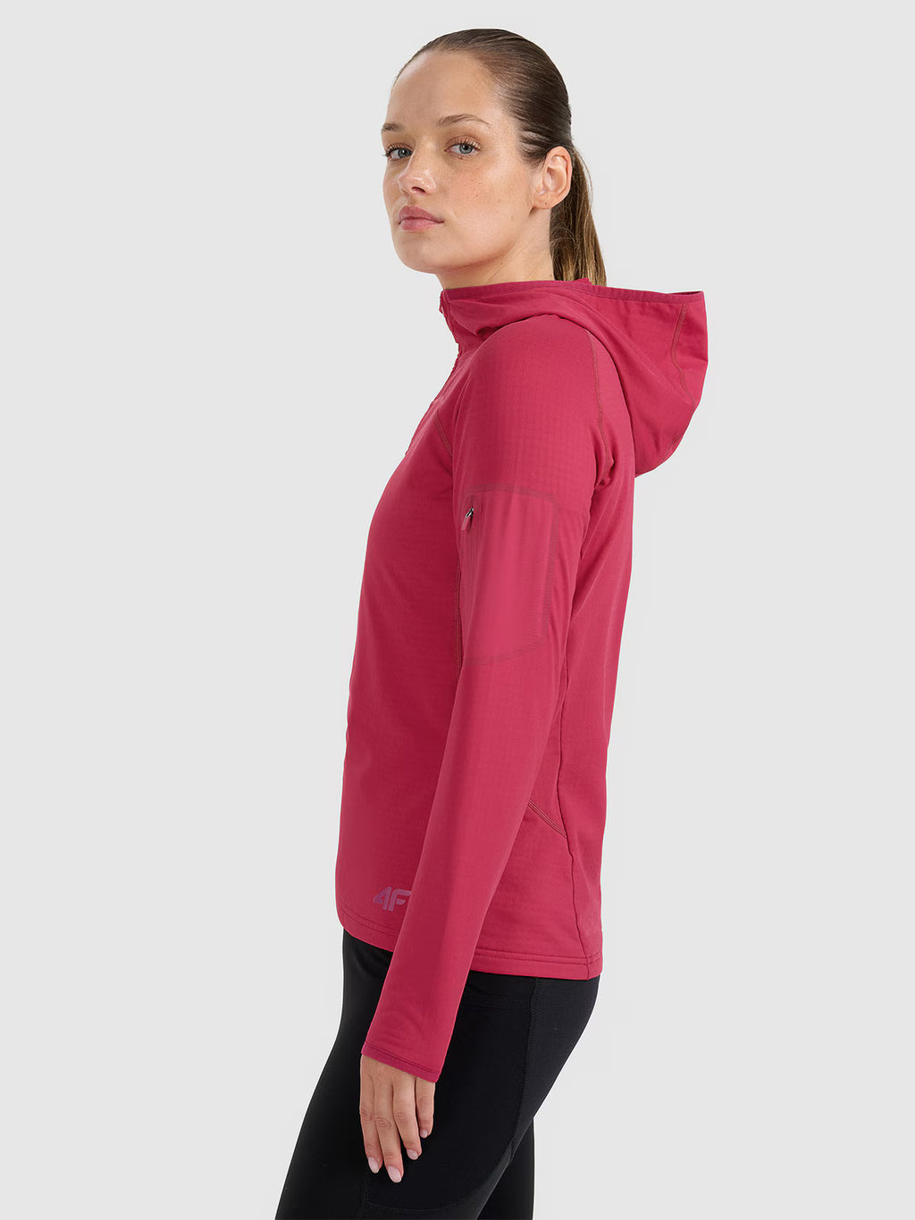 Bluza trekkingowa regular szybkoschnąca damska