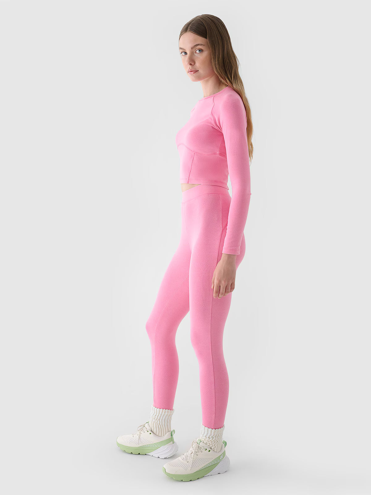 Legginsy dzianinowe damskie
