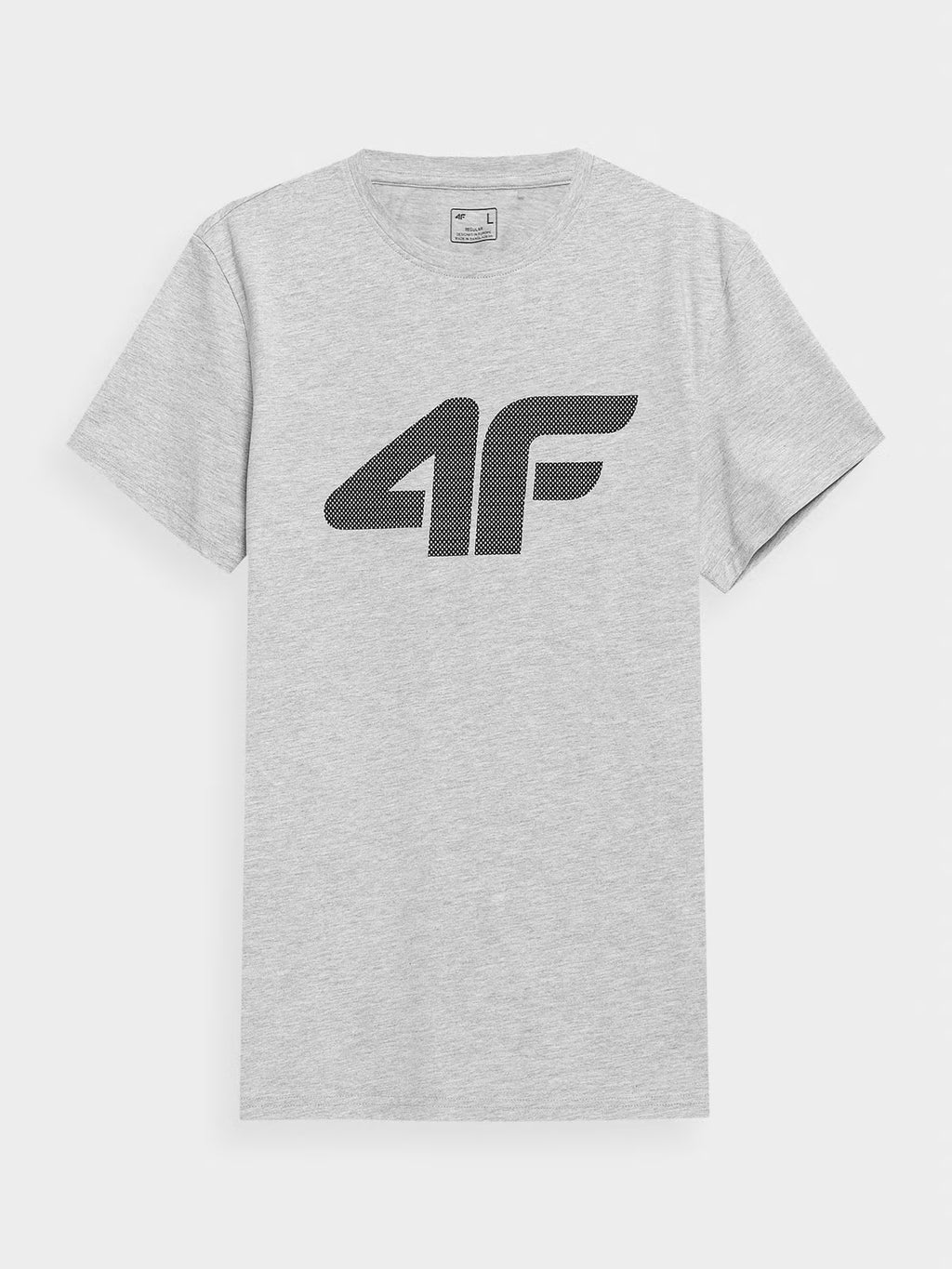 T-shirt regular z nadrukiem męski