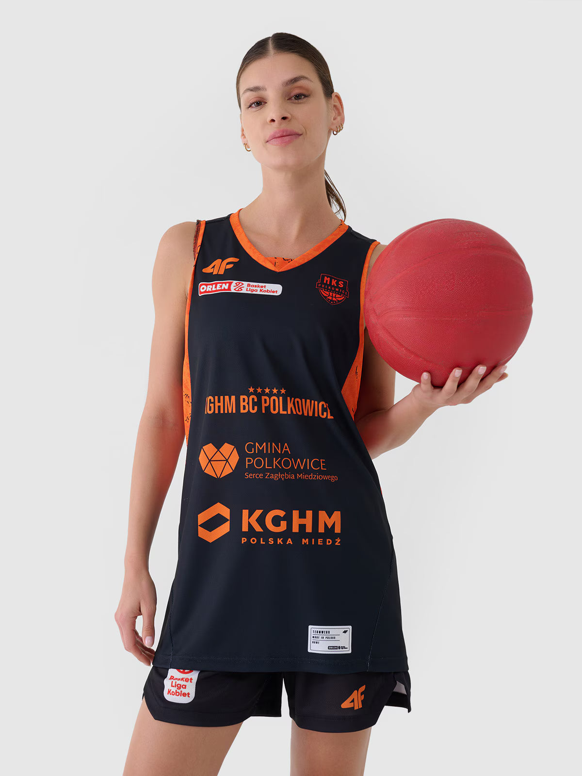Koszulka meczowa replika domowa z sezonu 2024/25 damska 4F x MKS Polkowice