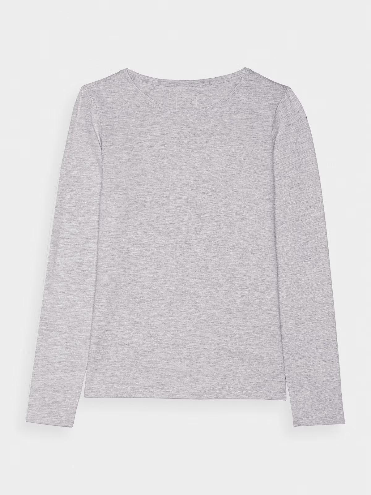 Longsleeve slim gładki damski