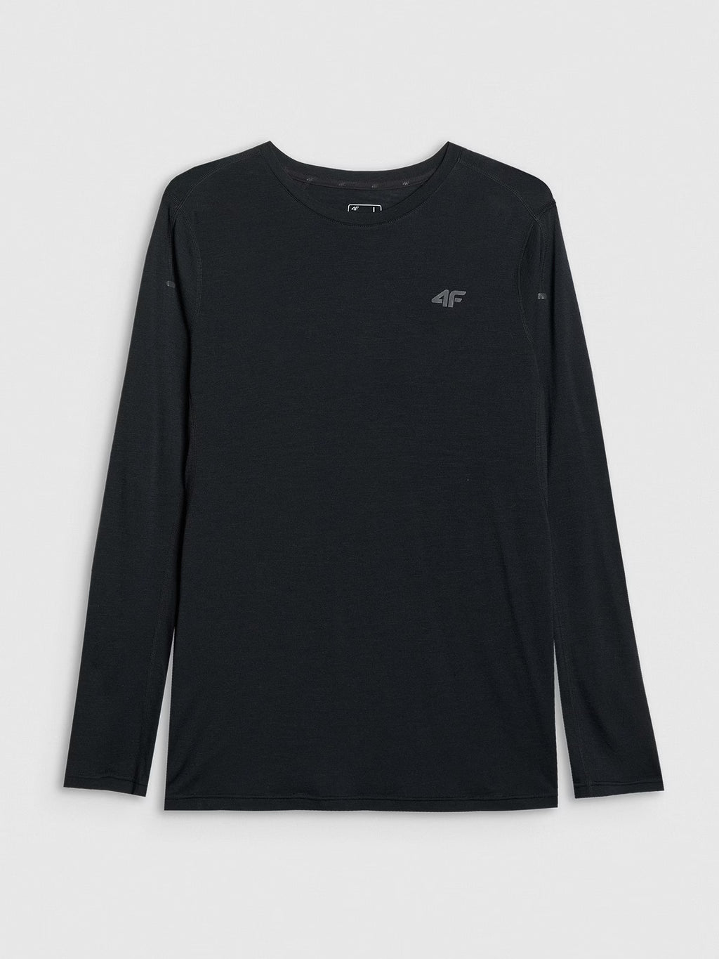 Longsleeve trekkingowy szybkoschnący z wełną merino męski