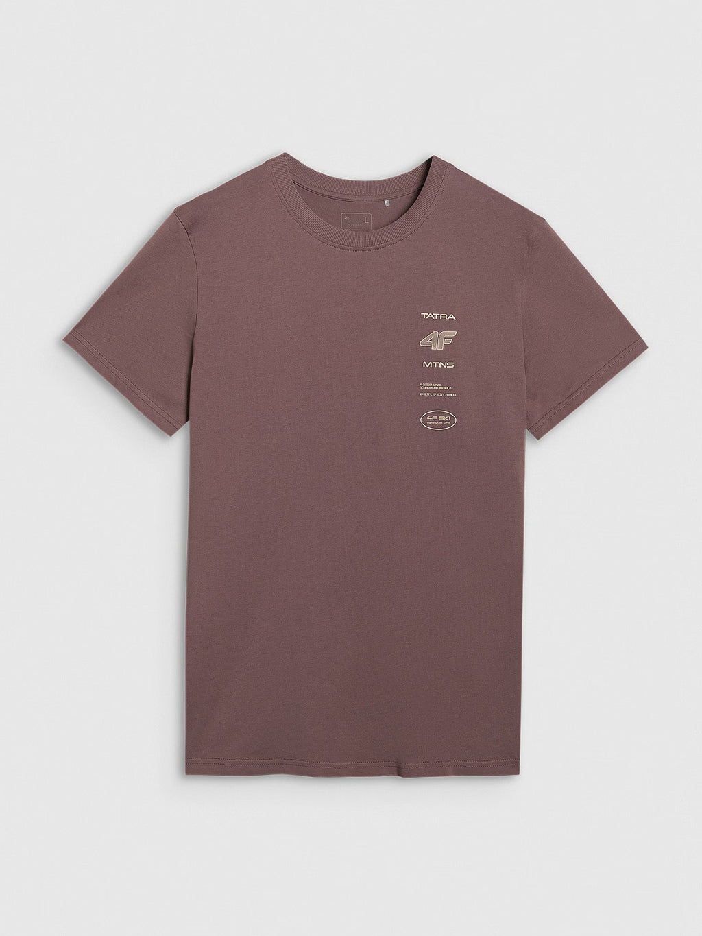 T-shirt regular z nadrukiem męski