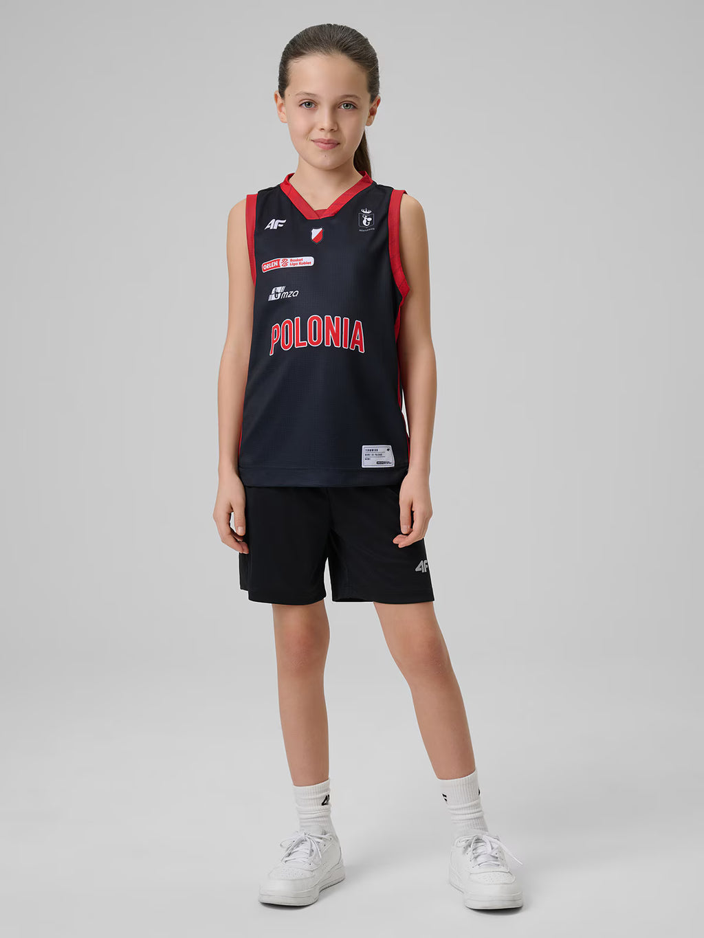 Koszulka meczowa replika domowa z sezonu 2025/26 dziecięca 4F x Polonia Warszawa